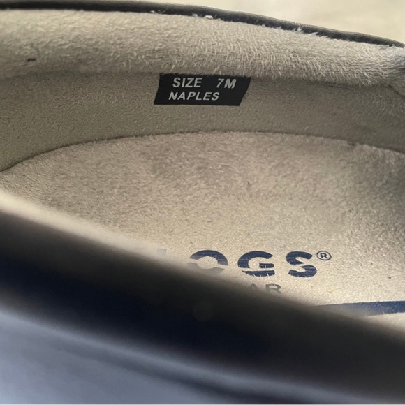 Klogs Naples Black Loafers Slip-Ons Comfortable Nursing Durable - Picture 6 of 8